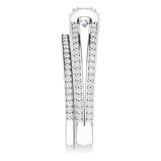 1.57 Tcw Round Lab-Grown GH/VS2+ Suspended Halo Engagement Ring in 14KW | AllComponents_ViewE 1.57 Tcw Round Lab-Grown GH/VS2+ Suspended Halo Engagement Ring in 14KW | AllComponents_ViewE
