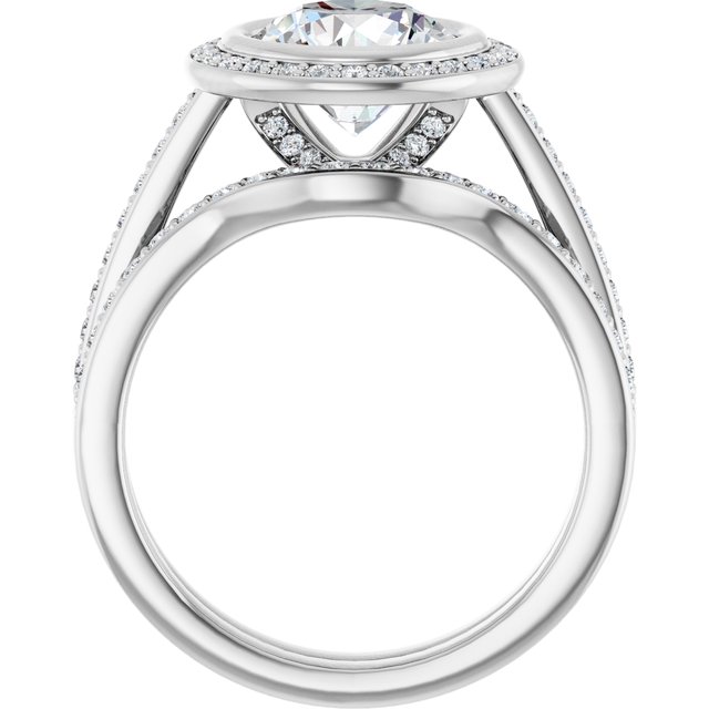 2.43 Tcw Round Lab-Grown GH/VS2+ Modern Halo Engagement Ring in 14KW | AllComponents_ViewB_4 2.43 Tcw Round Lab-Grown GH/VS2+ Modern Halo Engagement Ring in 14KW | AllComponents_ViewB_4