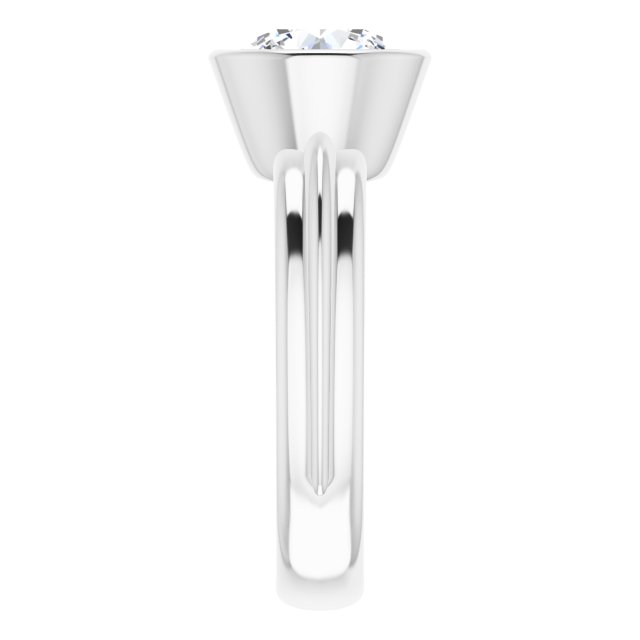 2.00 carat Round Lab-Grown GH/VS2+ Classic Solitaire Engagement Ring in 14KW | ViewE 2.00 carat Round Lab-Grown GH/VS2+ Classic Solitaire Engagement Ring in 14KW | ViewE