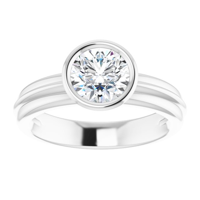 1.00 carat Round Diamond GH/VS2+ Classic Solitaire Engagement Ring in 14KW | ViewS 1.00 carat Round Diamond GH/VS2+ Classic Solitaire Engagement Ring in 14KW | ViewS
