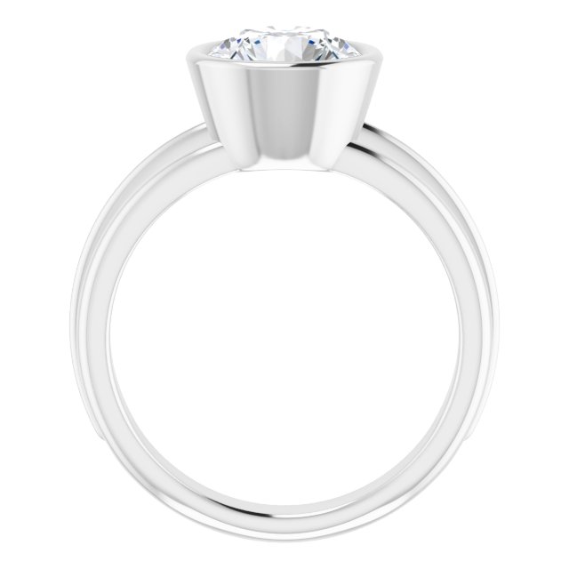 2.00 carat Round Lab-Grown GH/VS2+ Classic Solitaire Engagement Ring in 14KW | ViewB_4 2.00 carat Round Lab-Grown GH/VS2+ Classic Solitaire Engagement Ring in 14KW | ViewB_4