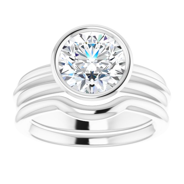2.00 carat Round Lab-Grown GH/VS2+ Classic Solitaire Engagement Ring in 14KW | AllComponents_ViewS 2.00 carat Round Lab-Grown GH/VS2+ Classic Solitaire Engagement Ring in 14KW | AllComponents_ViewS