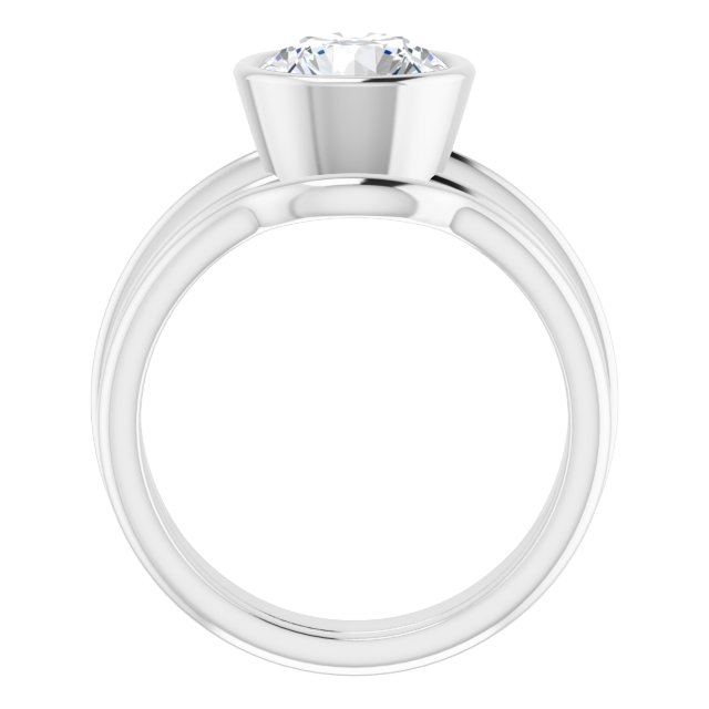 2.00 carat Round Lab-Grown GH/VS2+ Classic Solitaire Engagement Ring in 14KW | AllComponents_ViewB_4 2.00 carat Round Lab-Grown GH/VS2+ Classic Solitaire Engagement Ring in 14KW | AllComponents_ViewB_4