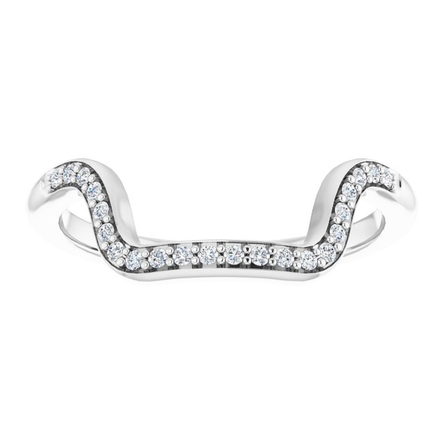 0.11 tcw Round Diamond GH/VS2+ Matching Band in 14KW | ViewS 0.11 tcw Round Diamond GH/VS2+ Matching Band in 14KW | ViewS