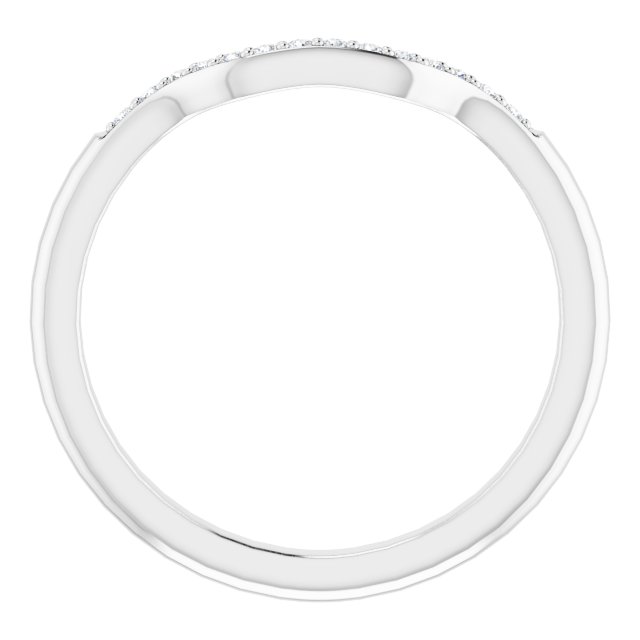 0.07 tcw Round Lab-Grown EF/VS1+ Matching Band in 18KW | ViewB_4 0.07 tcw Round Lab-Grown EF/VS1+ Matching Band in 18KW | ViewB_4