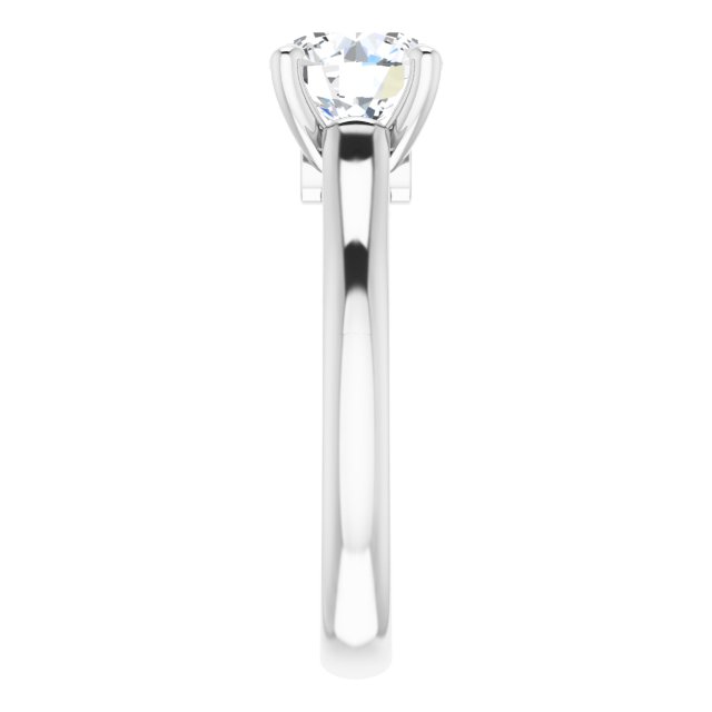 1.54 carat Round Lab-Grown GH/VS2+ Modern Solitaire Engagement Ring in 14KW | ViewE 1.54 carat Round Lab-Grown GH/VS2+ Modern Solitaire Engagement Ring in 14KW | ViewE