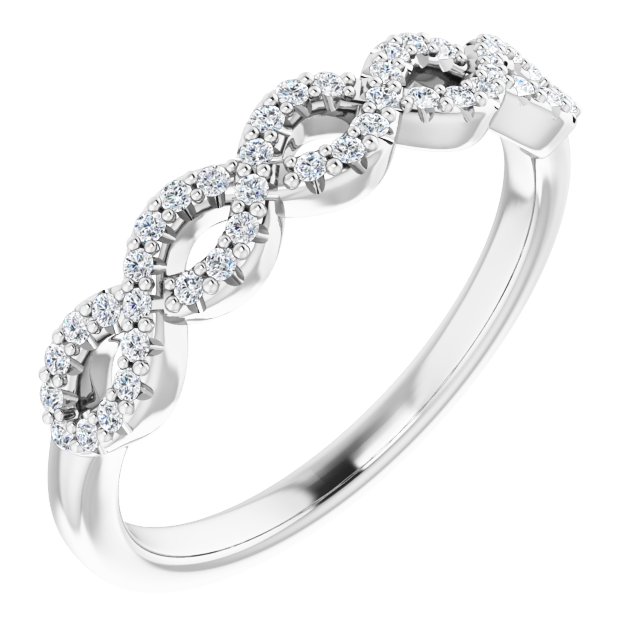0.22 tcw Round Diamond GH/VS2+ Matching Band in 14KW | ViewA 0.22 tcw Round Diamond GH/VS2+ Matching Band in 14KW | ViewA