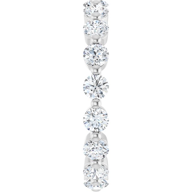 Modern 1.70 tcw Round Diamond EF/VS1+ Eternity Ring in PLAT | ViewE Modern 1.70 tcw Round Diamond EF/VS1+ Eternity Ring in PLAT | ViewE