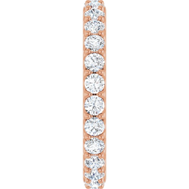 Classic 1.56 tcw Round Diamond GH/VS2+ Eternity Ring in 14KR | ViewE Classic 1.56 tcw Round Diamond GH/VS2+ Eternity Ring in 14KR | ViewE
